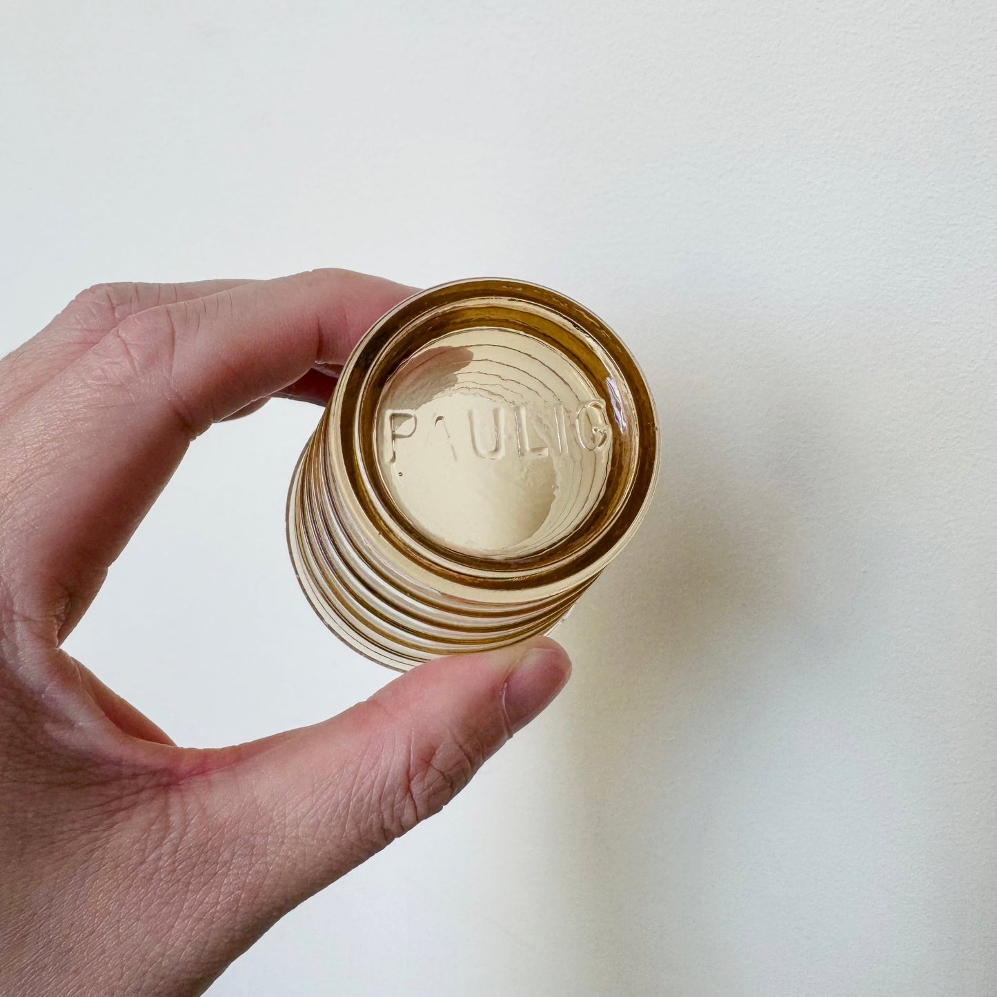 Aino Aalto Karhula Bölgeblick Brown Shot Glass