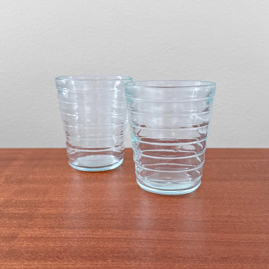 Aino Aalto Clear Glass Tumblers
