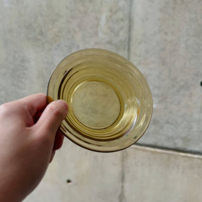 Aino Aalto Karhula Bölgeblick Small Brown Glass Dish