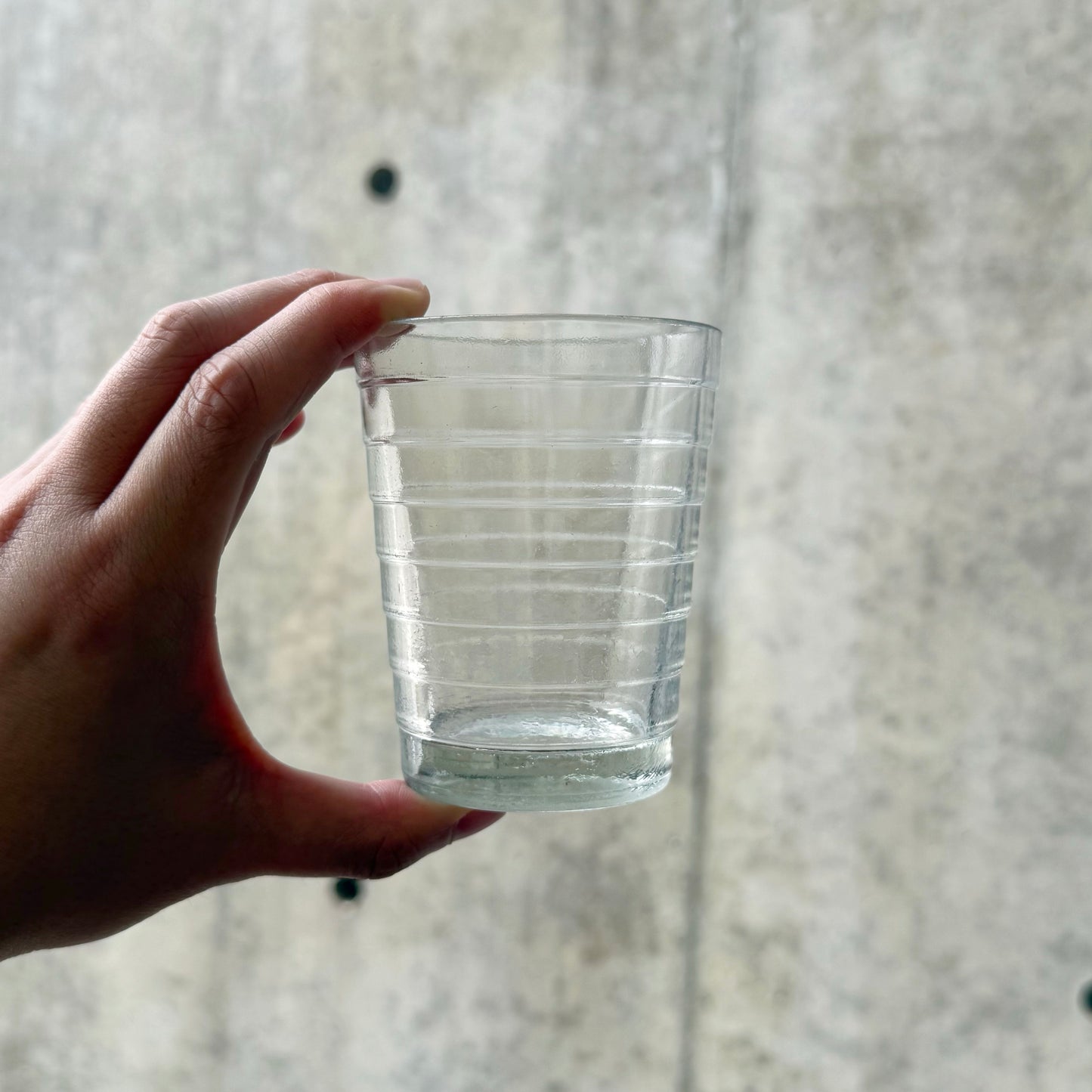 Aino Aalto Karhula-Iittala Bölgeblick Clear Glass Tumbler
