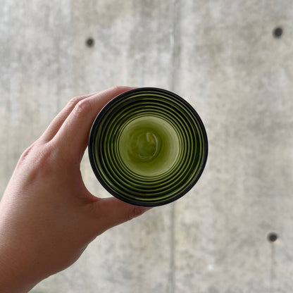 Aino Aalto Riihimäen Lasi Green Glass Tumbler
