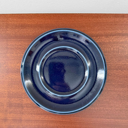 Arabia Finland Anemone Tea Cup with Blue Saucer