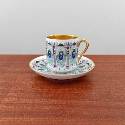 Arabia Finland Eira Espresso Cup with Saucer