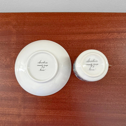 Arabia Finland Eira Espresso Cup with Saucer