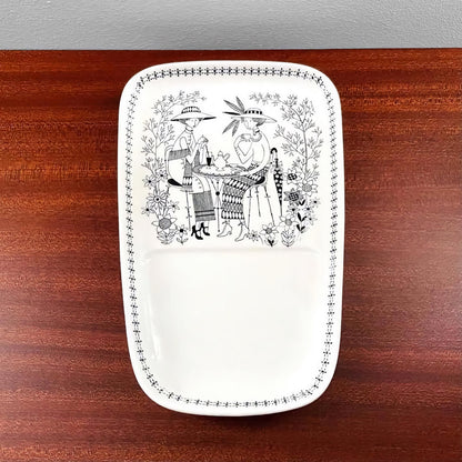 Arabia Finland Emilia Large Cup with TV Plate