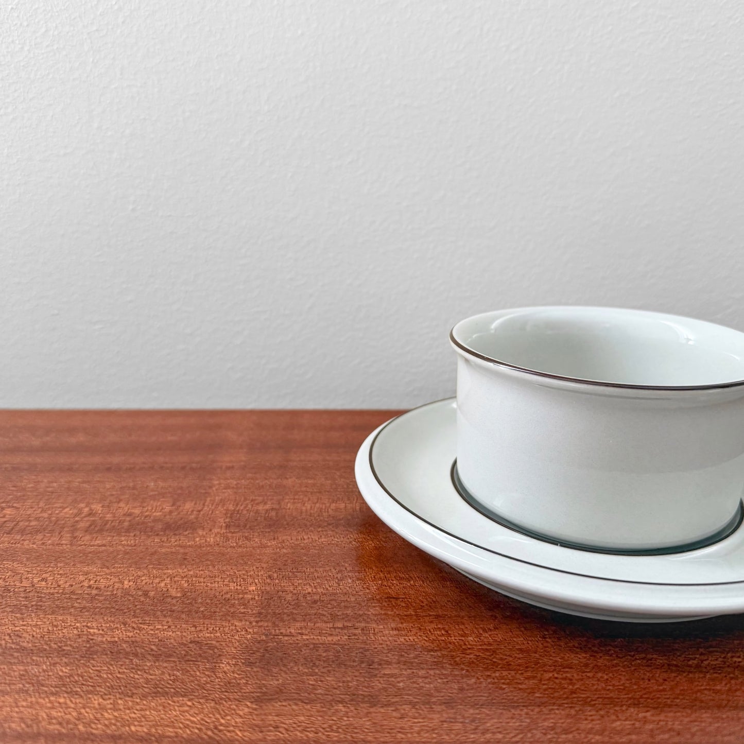 Arabia Finland Fennica Tea Cup with Saucer
