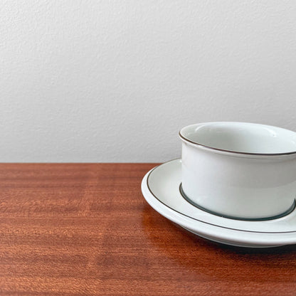 Arabia Finland Fennica Tea Cup with Saucer