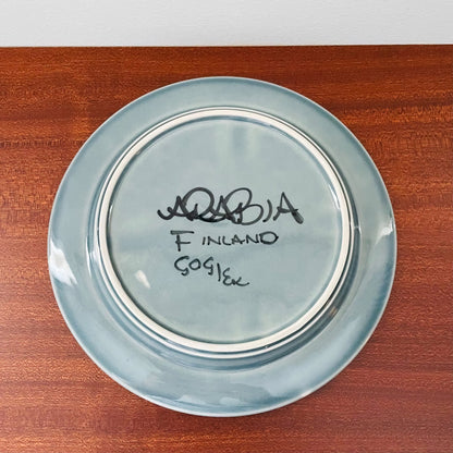 Arabia Finland Fructus Blue Cake Plate