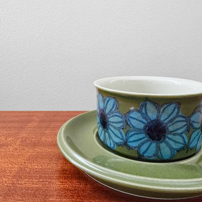 Arabia Finland Hilkka-Liisa Ahola Green Tea Cup with Saucer