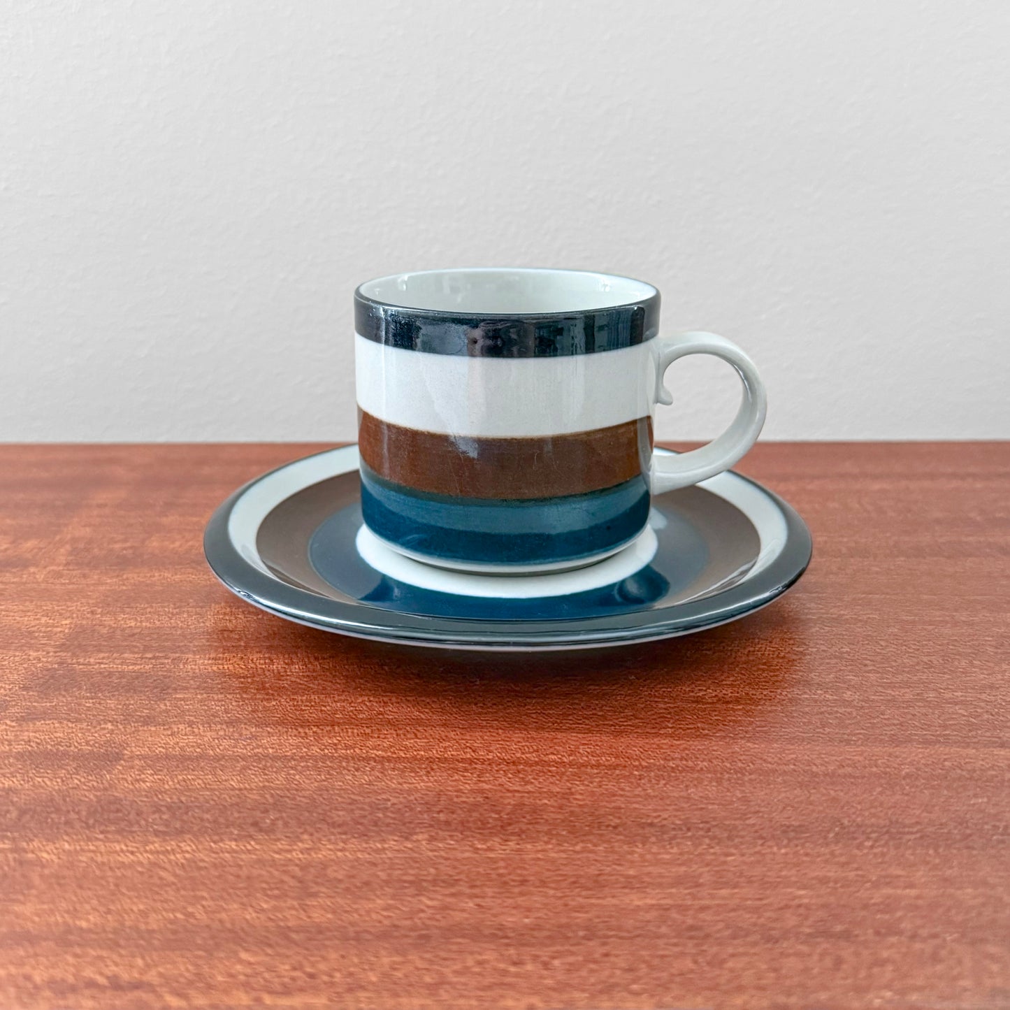 Arabia Finland Kaira Tea Cup with Saucer