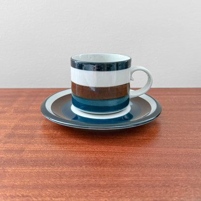 Arabia Finland Kaira Tea Cup with Saucer