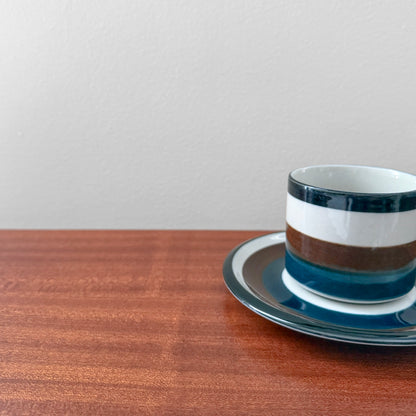 Arabia Finland Kaira Tea Cup with Saucer