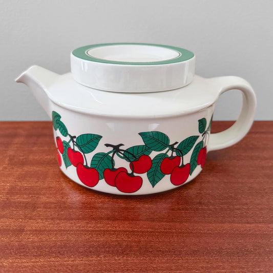 Arabia Finland Kirsikka Teapot