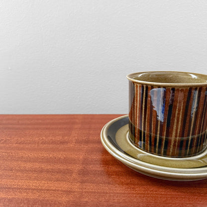 Arabia Finland Kosmos Large Mug with Saucer