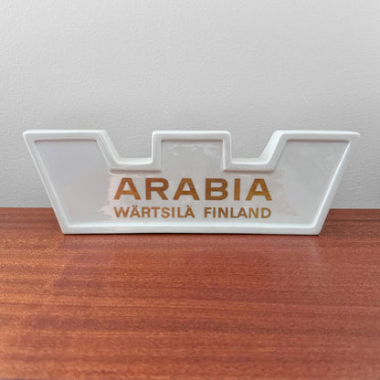 Arabia Wärtsilä Finland Large Dealer Sign