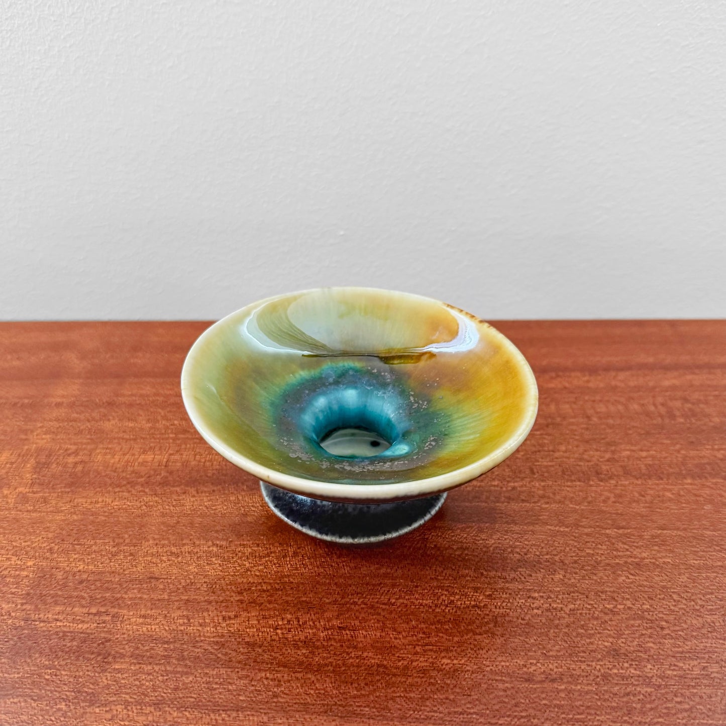 Arabia Finland Liisa Hallamaa Hand-Painted Candle Holder