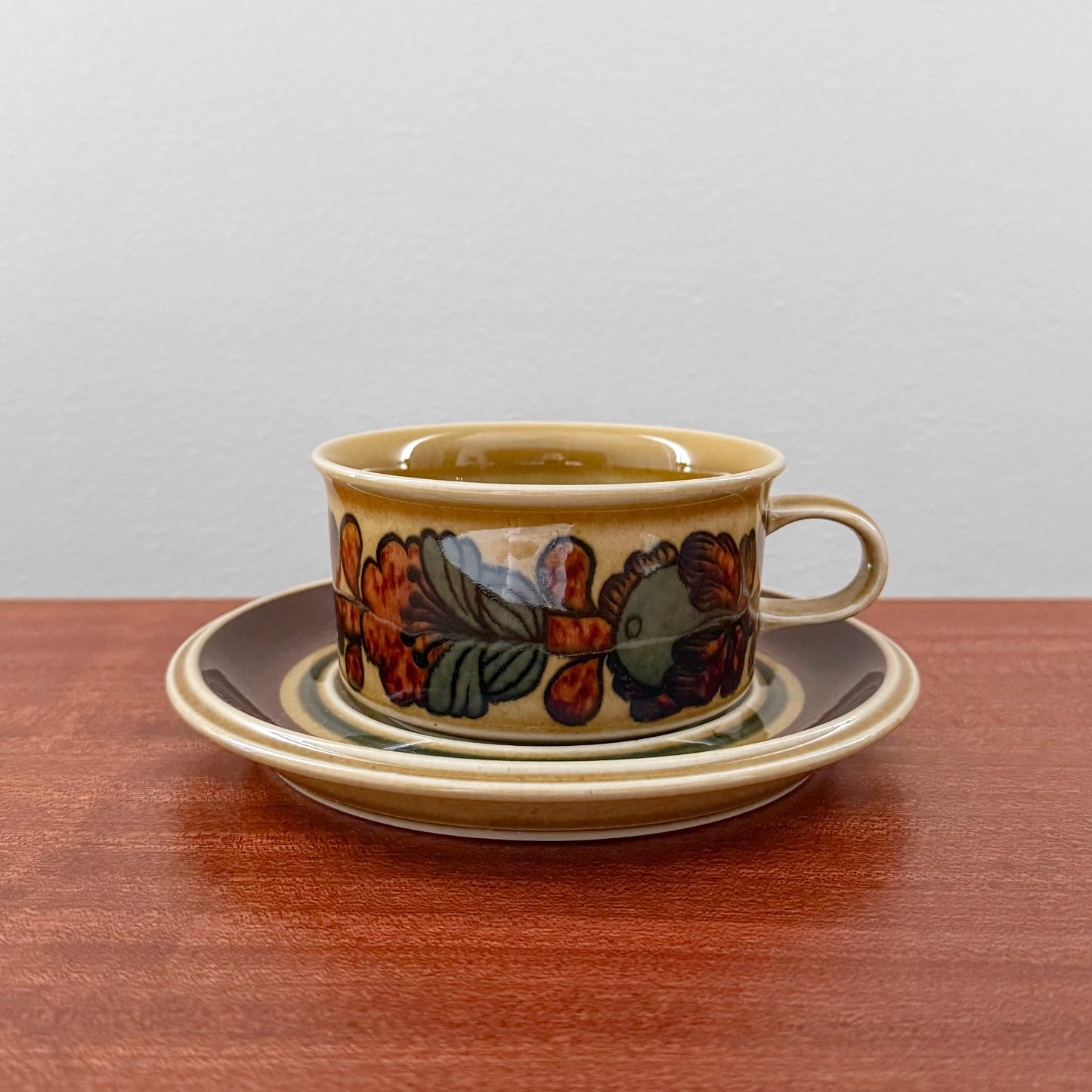 Arabia Finland Otso Tea Cup with Saucer