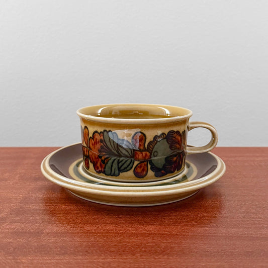 Arabia Finland Otso Tea Cup with Saucer