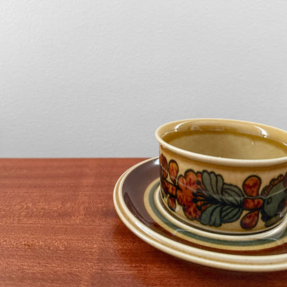 Arabia Finland Otso Tea Cup with Saucer