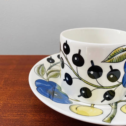 Arabia Finland Paratiisi Tea Cup with Saucer