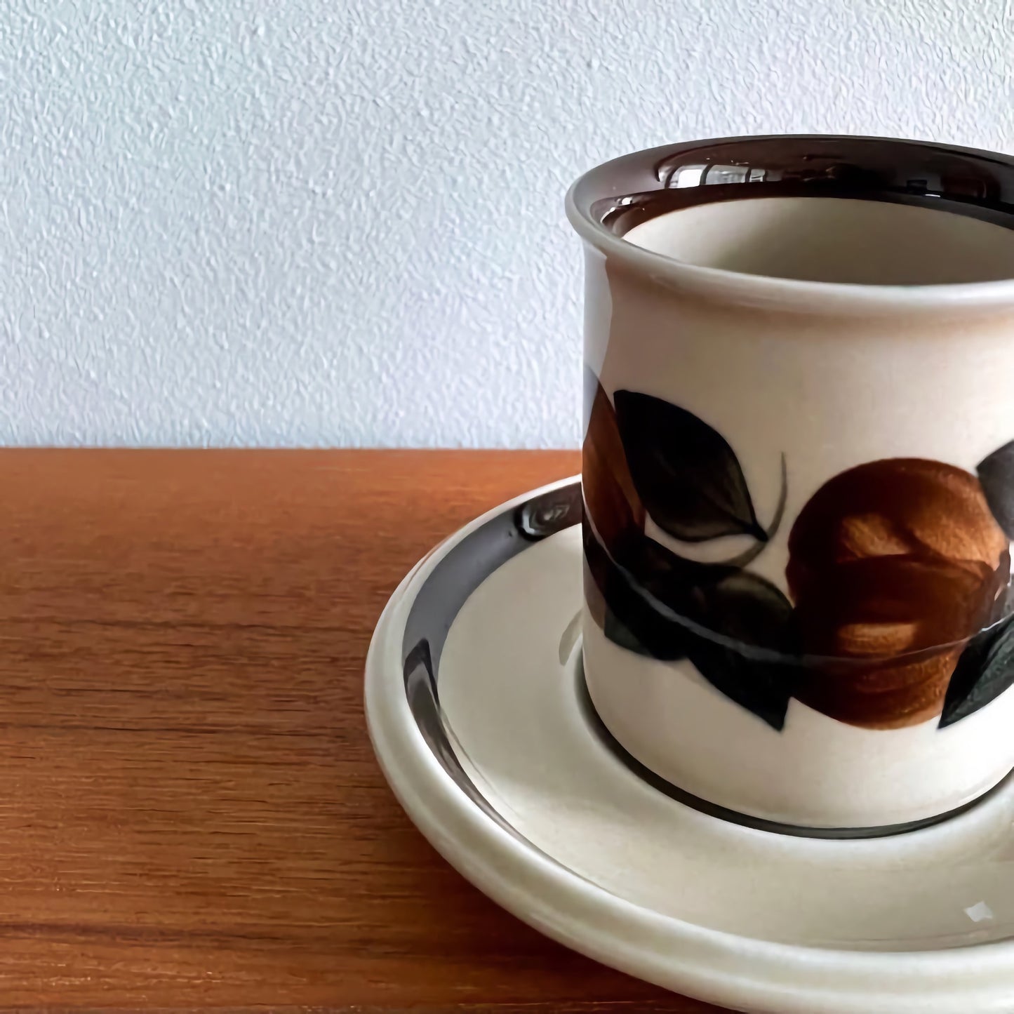 Arabia Finland Ruija Coffee Cup with Saucer
