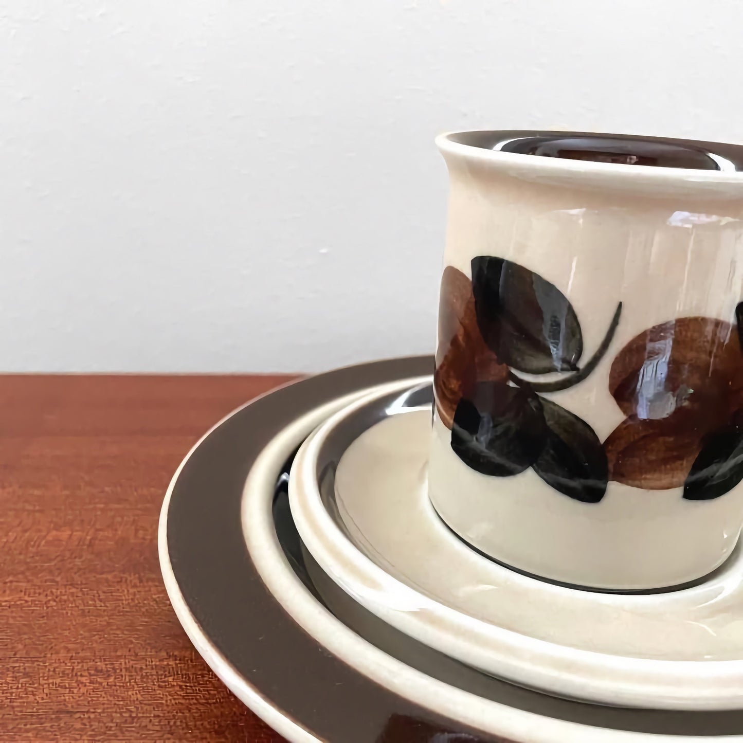 Arabia Finland Ruija Coffee Cup Trio Set