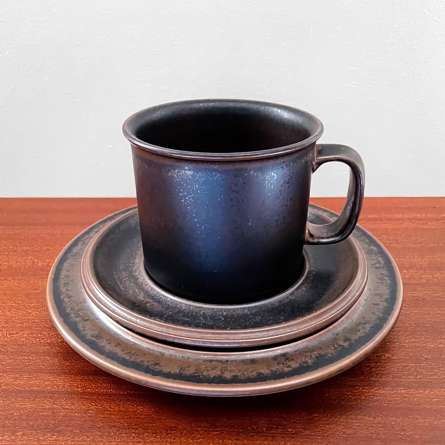 Arabia Finland Ruska Large Mug Trio Set