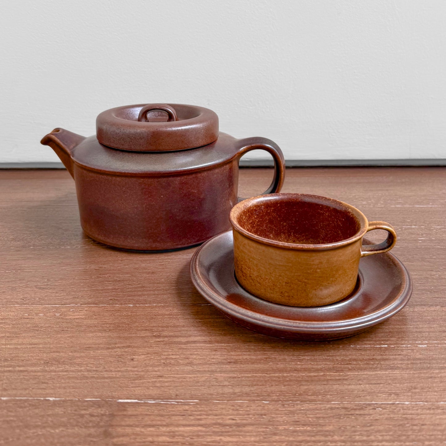 Arabia Finland Ruska Tea Set