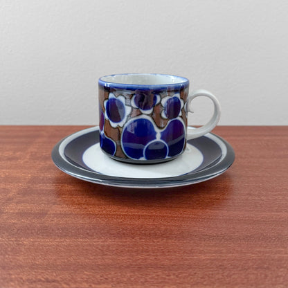 Arabia Finland Saara Tea Cup with Saucer
