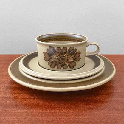 Arabia Finland Tunturi Tea Cup Trio Set