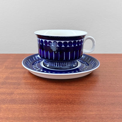 Arabia Finland Valencia Tea Cup with Saucer