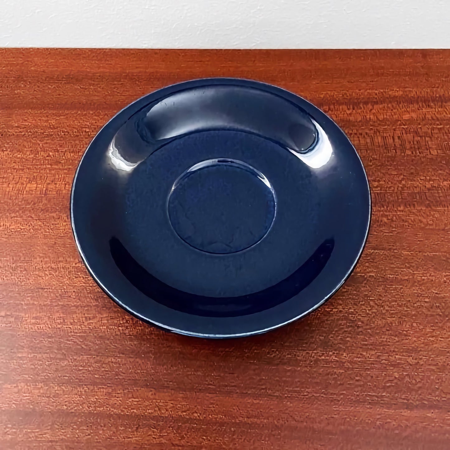 Upsala-Ekeby/Gefle Groblad Blue Coffee Cup with Saucer