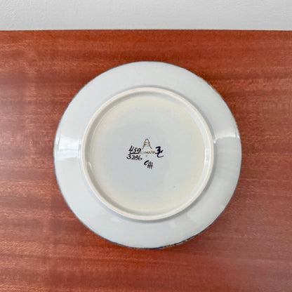 Grete Helland-Hansen Royal Copenhagen Tenera Decorative Dish (459/3286) underside showing the Aluminia maker mark and model number on white ceramic