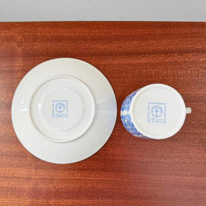 Gustavsberg Bladruta Coffee Cup Trio Set
