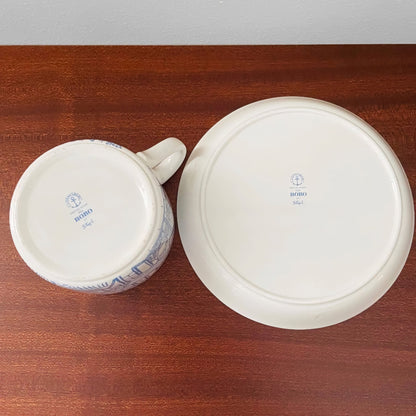 Gustavsberg Boro Tea Cup with Saucer