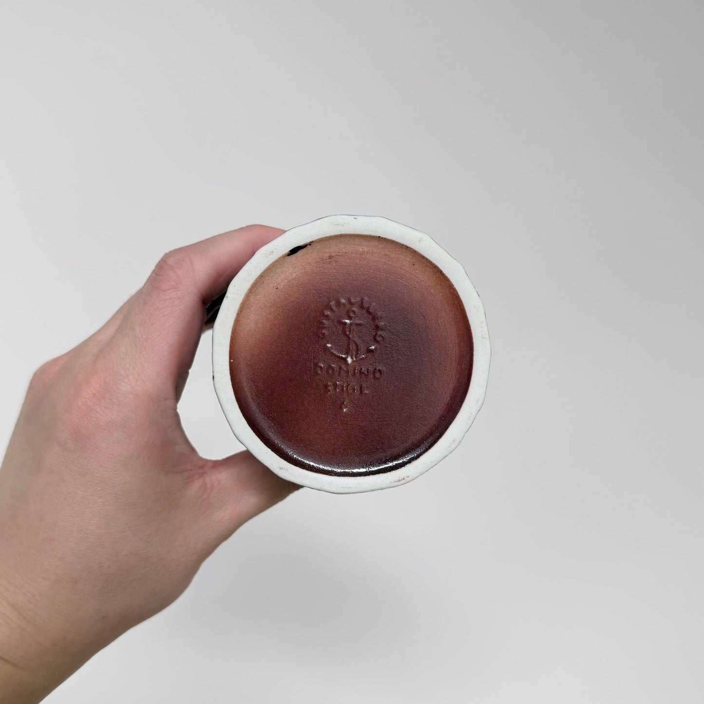 Gustavsberg Domino Small Brown Vases