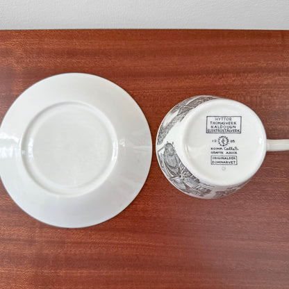 Gustavsberg Domnarvet Tea Cup with Saucer