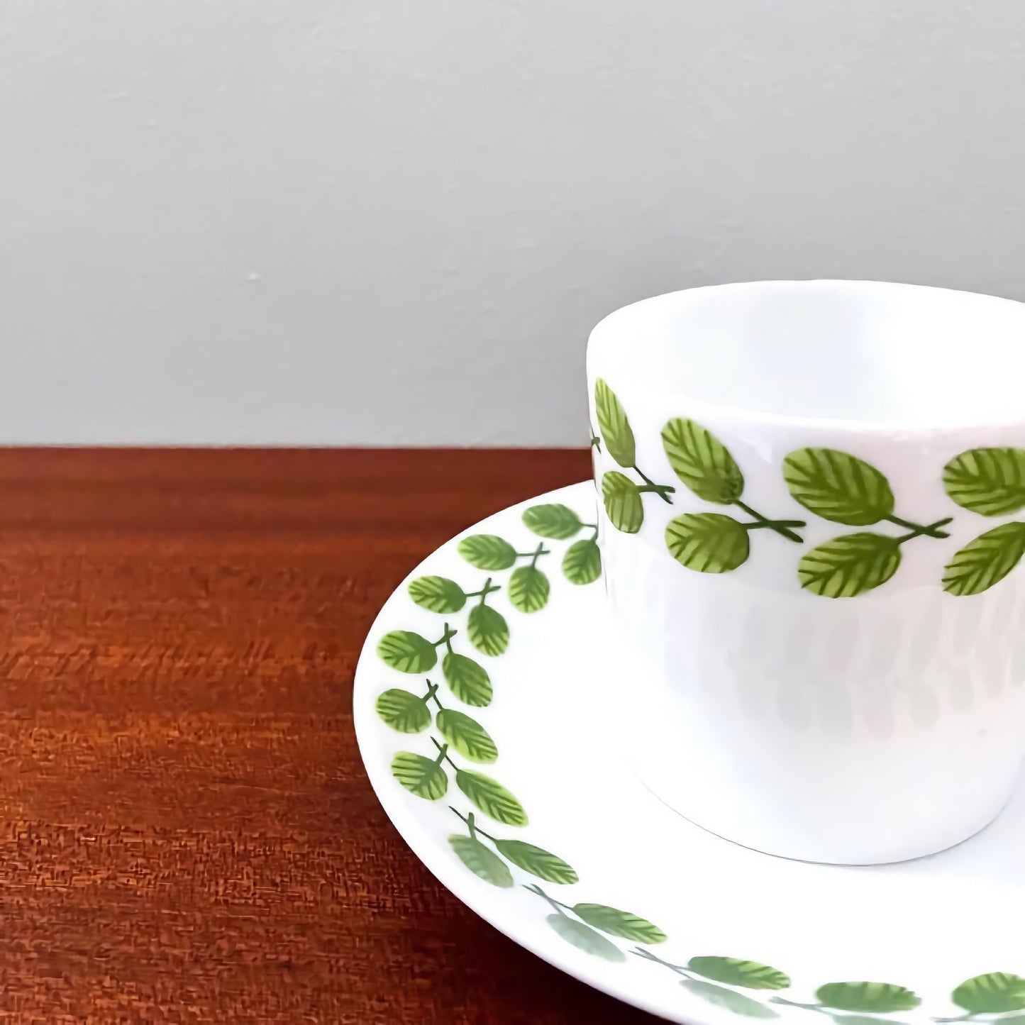 Gustavsberg Festong Coffee Cup with Saucer