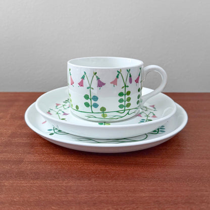 Gustavsberg Linnea Tea Cup Trio Set
