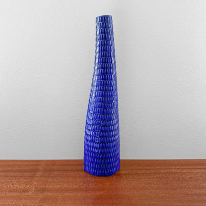 Gustavsberg Reptil Blue Vase