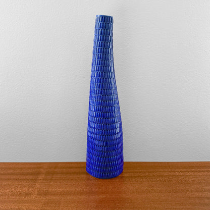 Gustavsberg Reptil Blue Vase