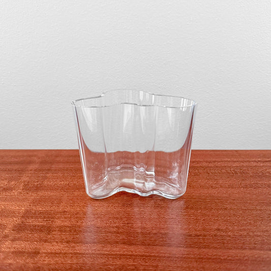 Iittala Aalto Savoy Clear Glass Vase (95 mm)