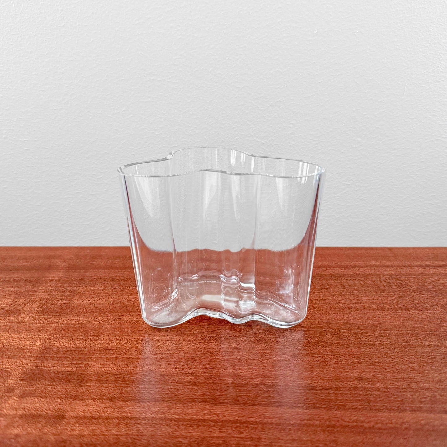 Iittala Aalto Savoy Clear Glass Vase (95 mm)