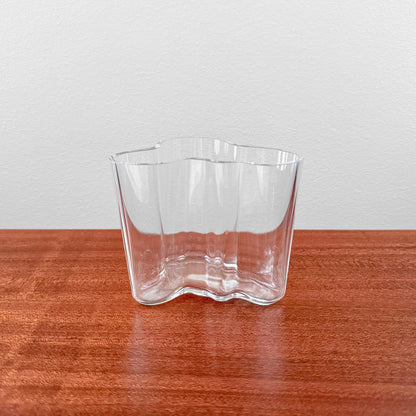 Iittala Aalto Savoy Clear Glass Vase (95 mm)