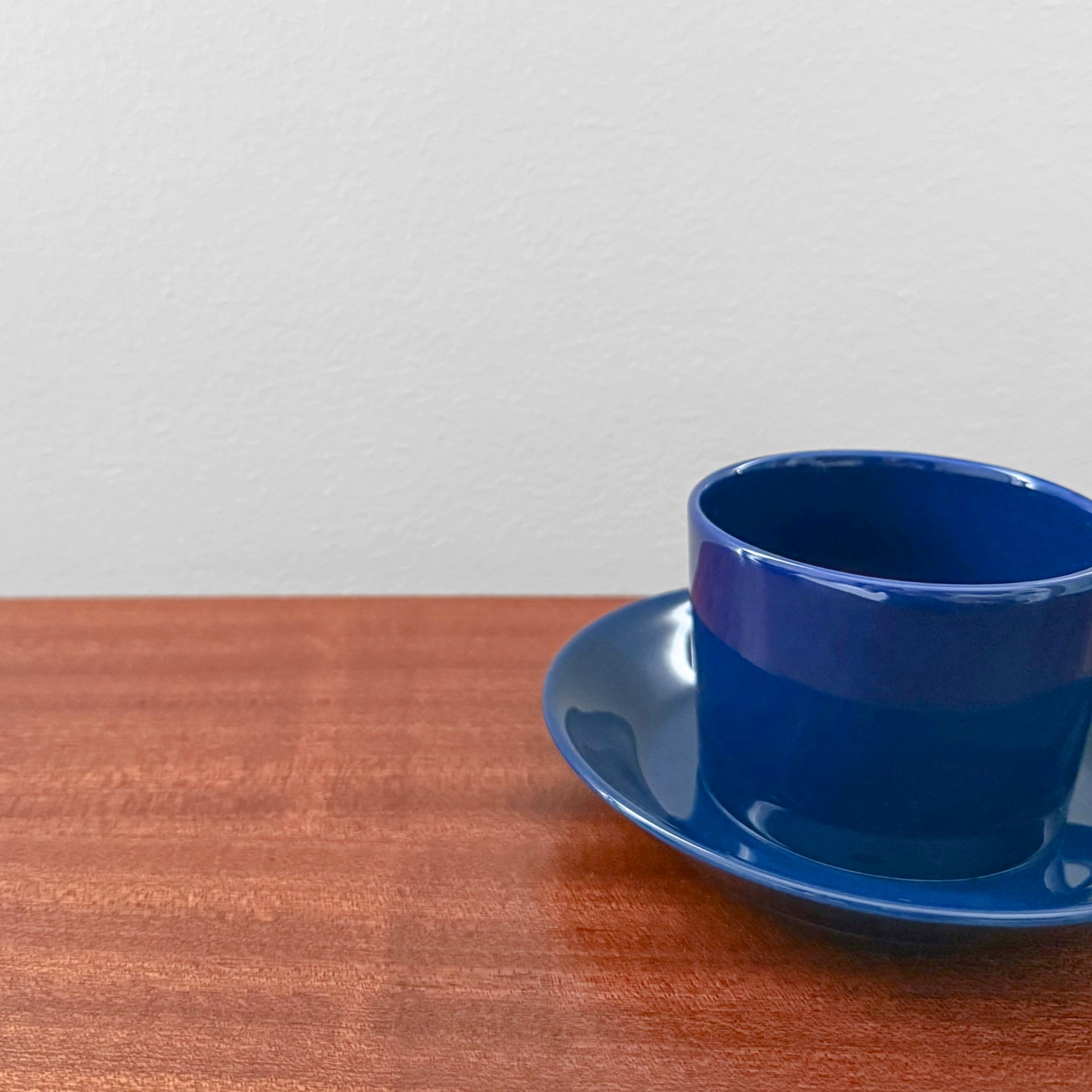 Iittala Teema Blue Tea Cup with Saucer