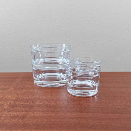 Konstantin Grcic Iittala Relations Stacking Glass Bowls (7.5 cm, 5.5 cm)