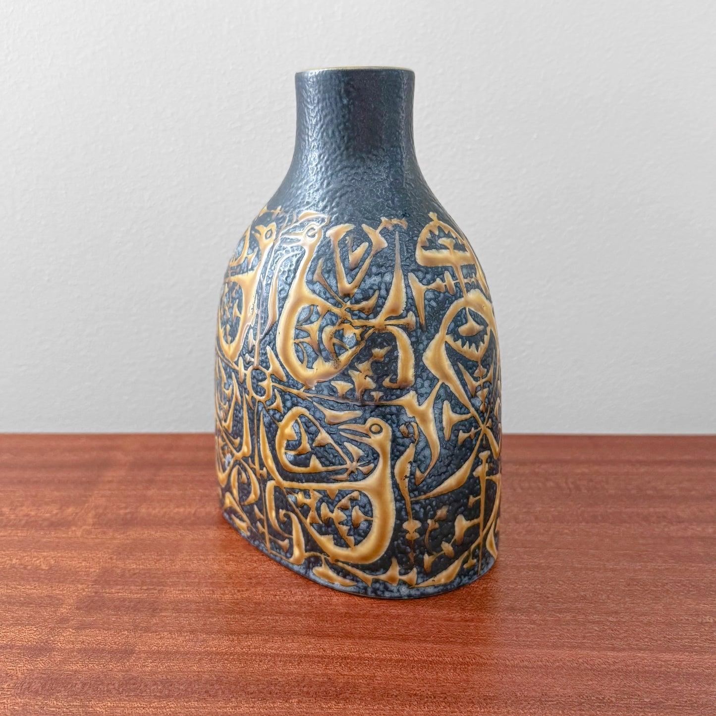 Nils Thorsson Royal Copenhagen Baca Black Vase