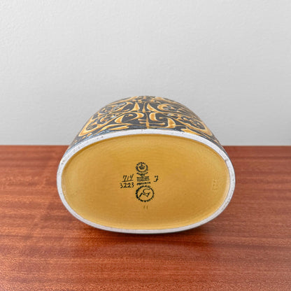 Nils Thorsson Royal Copenhagen Baca Black Vase