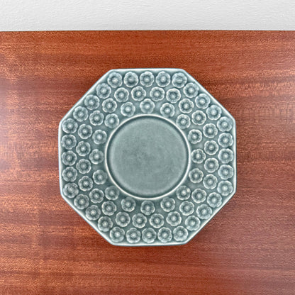 Quistgaard Azur Octagon Tea Cup Trio Set