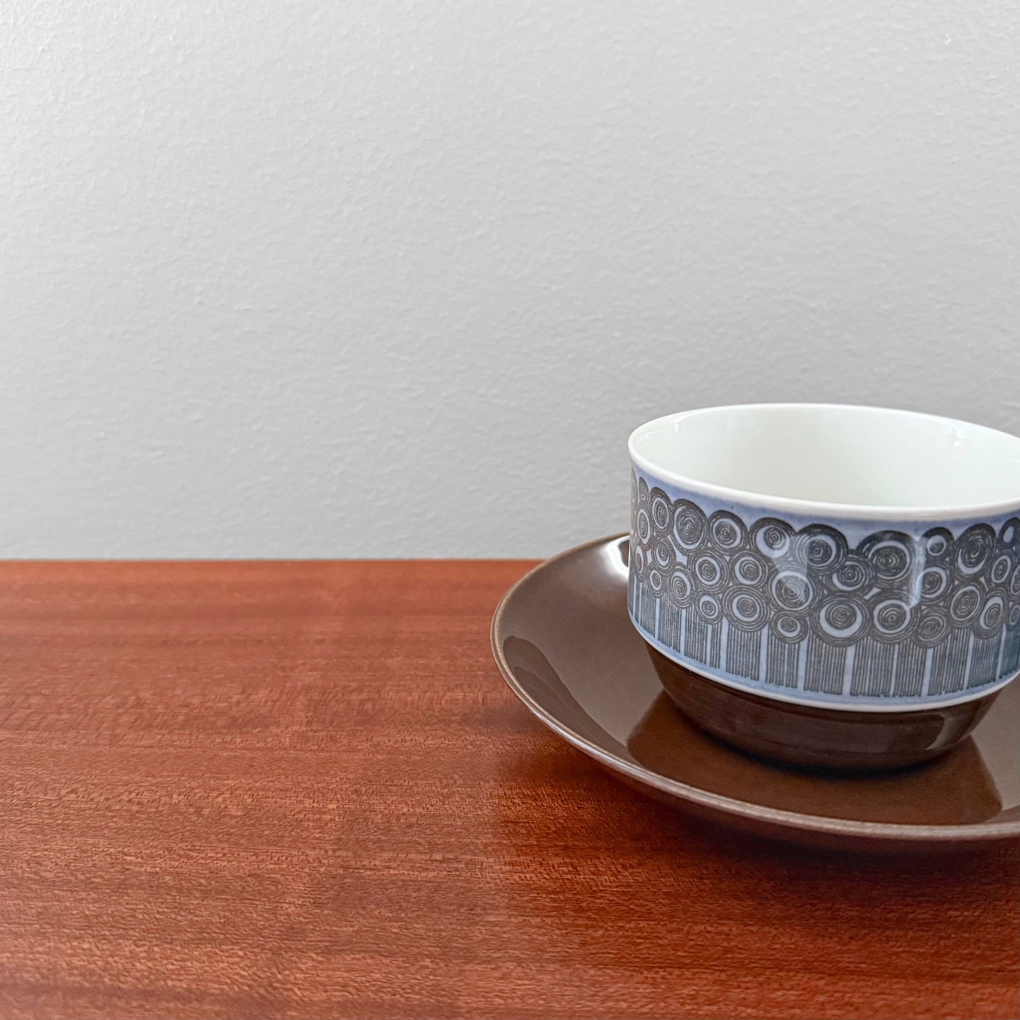 Rörstrand Amanda Tea Cup with Saucer